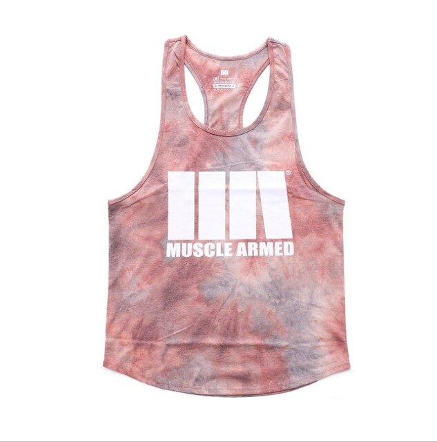 Gyms Fitness Workout Singlet Sling Vest Men Bodybuilding Tank Top Camouflage sleeveless Shirt Boy Summer Brand gym clothing-16